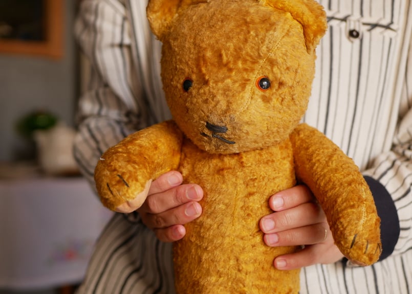 フランスアンティーク くまのぬいぐるみ テディベア | mamantique