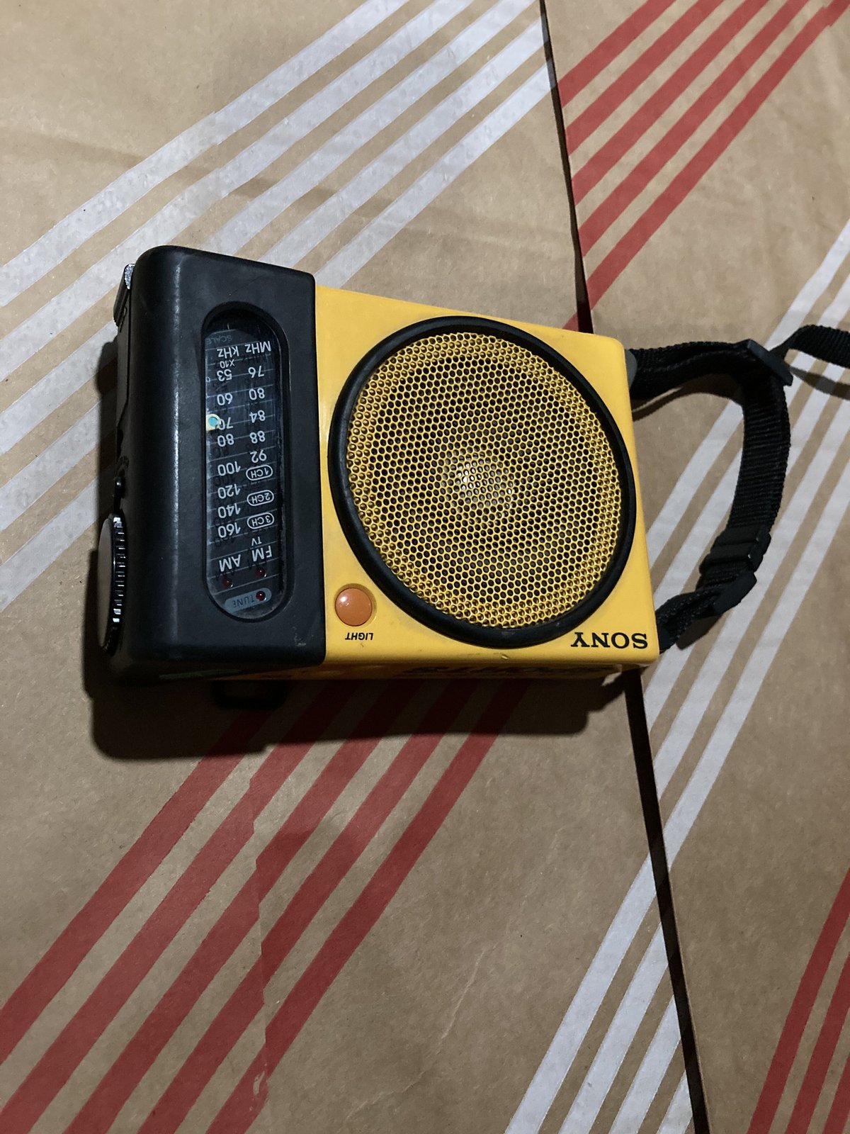 Vintage Rare Sony am fm Portable Radio ICF - S7