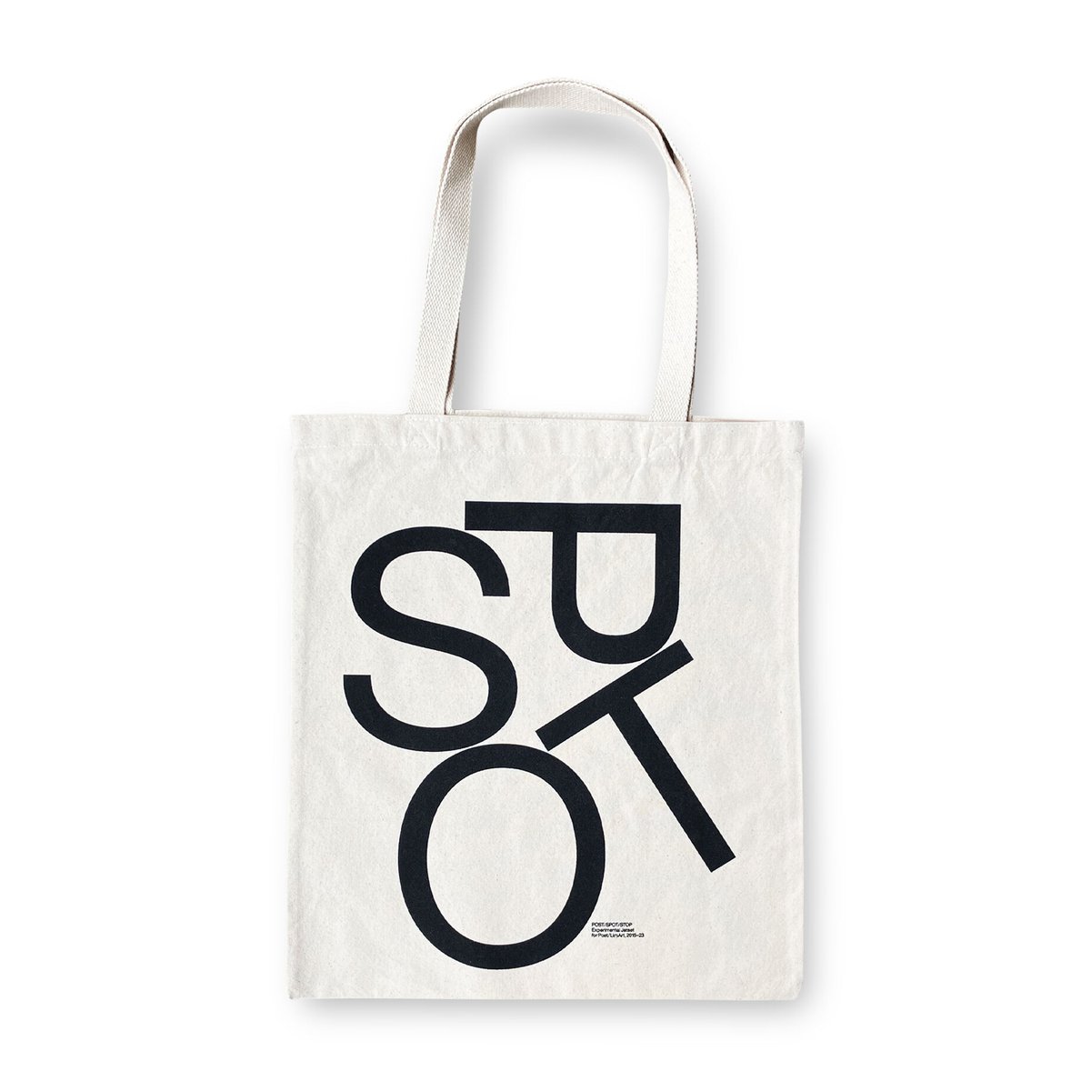 POST/SPOT/STOP] Tote Bag designed by Experimen