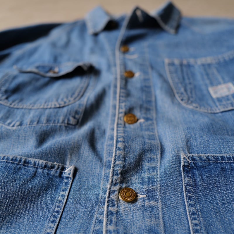 XL］POLO COUNTRY Denim Coverall _80s vintage |