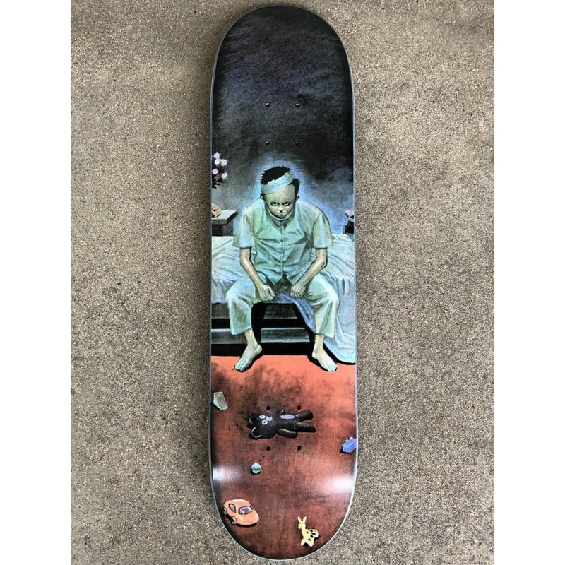 JEREMY KLEIN HOOK UPS SKATE DECK AKIRA HAND SCR