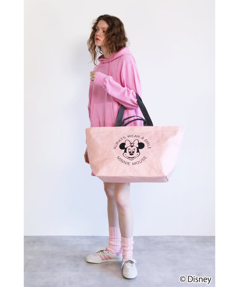 Disney / PAPER TOTE BAG（ミニー）【WCJ-GC-011LPK】 | W