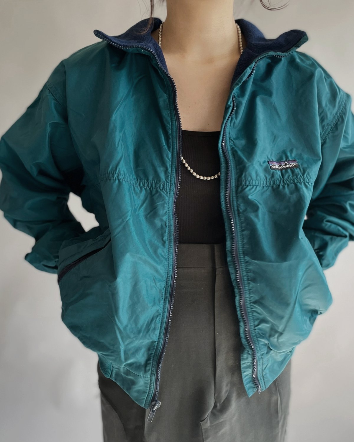 USED】80s Patagonia Shelled SYNCHILLA Jacket /