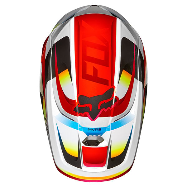 FOX V1ユースヘルメット レッドホワイト YSサイズ | SUNADA
