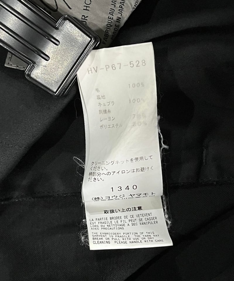 2018AW yohji yamamoto pour homme 1990SS REPLICA