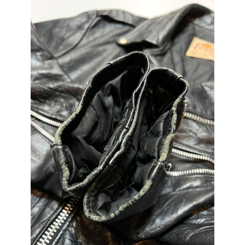 70s EXCELLED DOUBLE RIDERS JACKET MADE IN USA 🇺