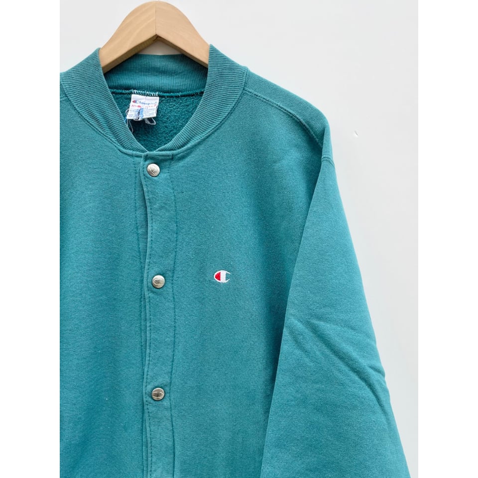 90s Champion REVERSE WEAVE FULLSNAP CARDIGAN MA