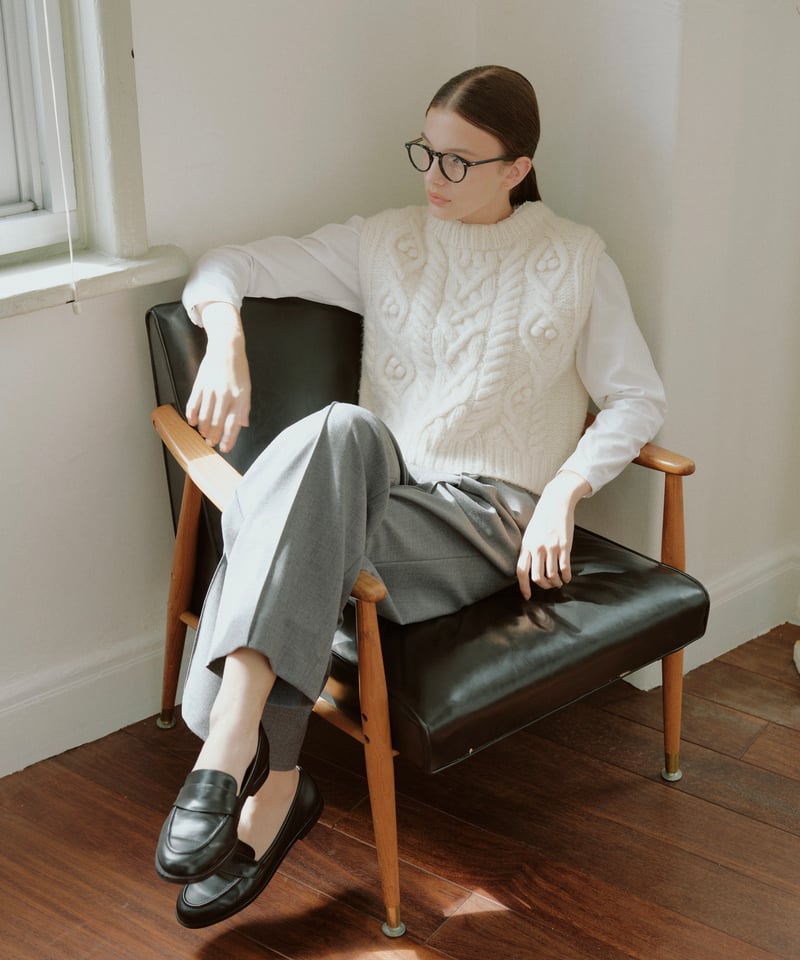 KNIT VEST | OHGA