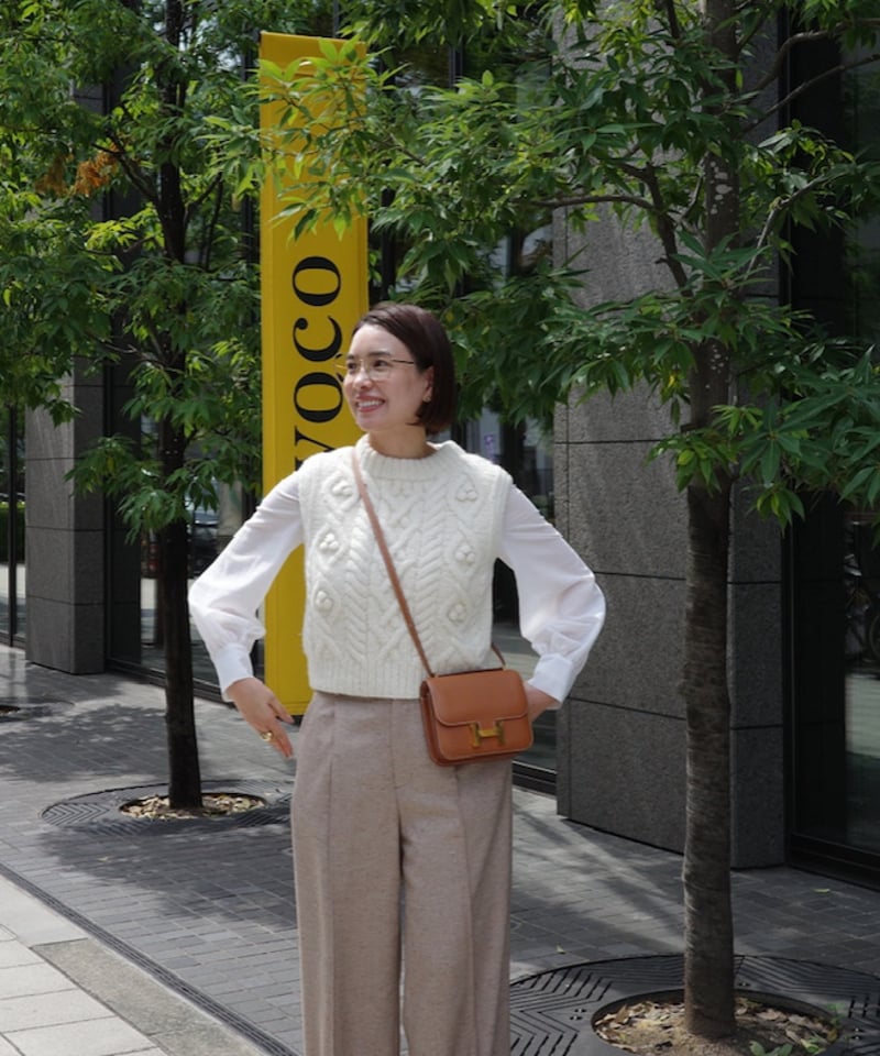 KNIT VEST | OHGA