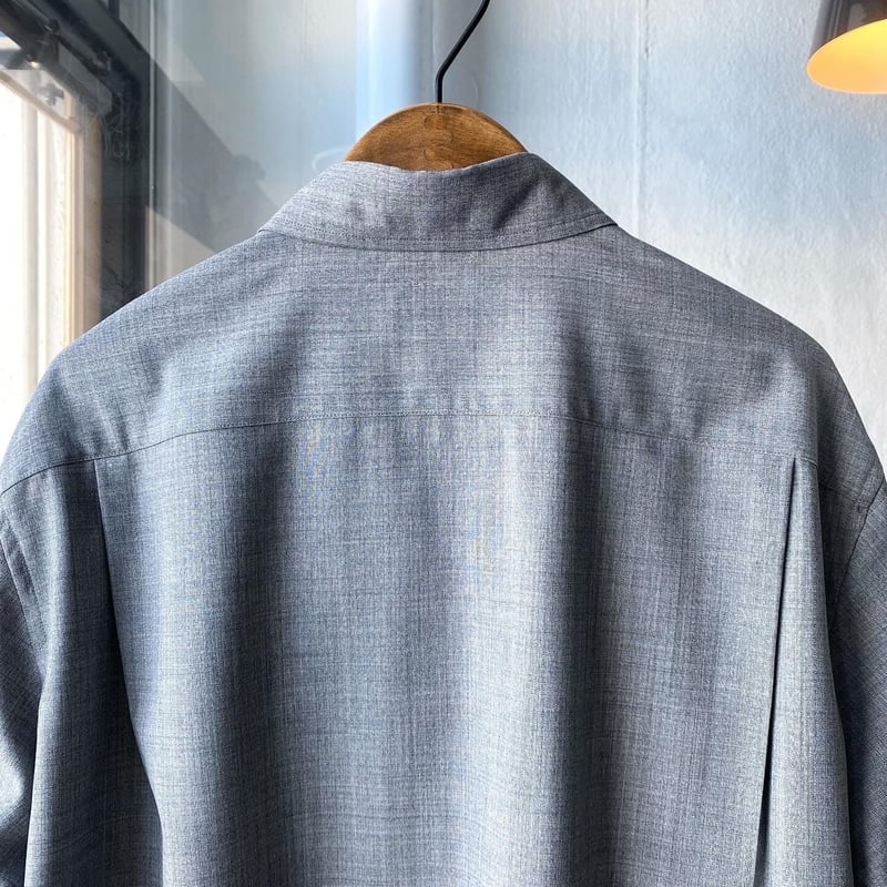 AURALEE SUPER FINE TROPICAL WOOL SHIRTS | Le