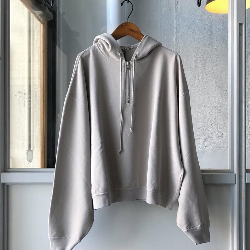 AURALEE SUPER SOFT SWEAT BIG P/O PARKA (Womens)