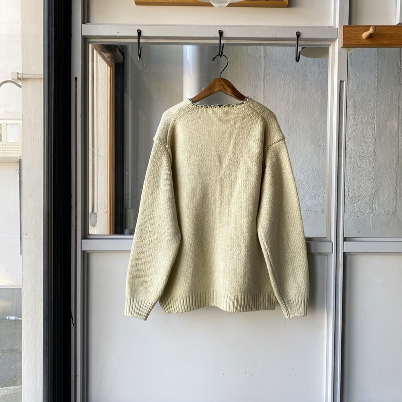 AURALEE SILK WOOL CAMEL MIX KNIT CARDIGAN | Les