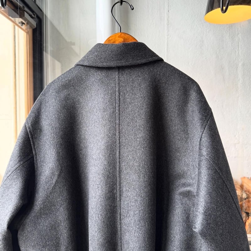 AURALEE CASHMERE MOLESKIN ZIP BLOUSON | Less H