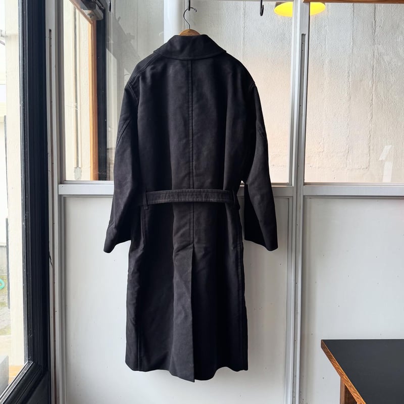 COMOLI モールスキン ミリタリーコート | Less Higashikawa