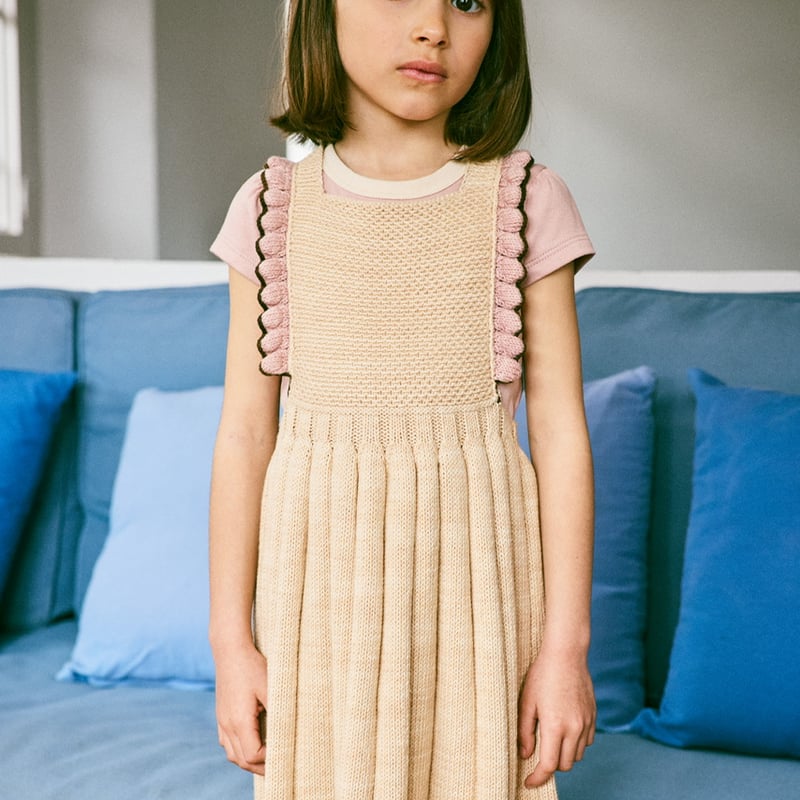 Misha & Puff Louisa Pinafore - Bisque | Baby St