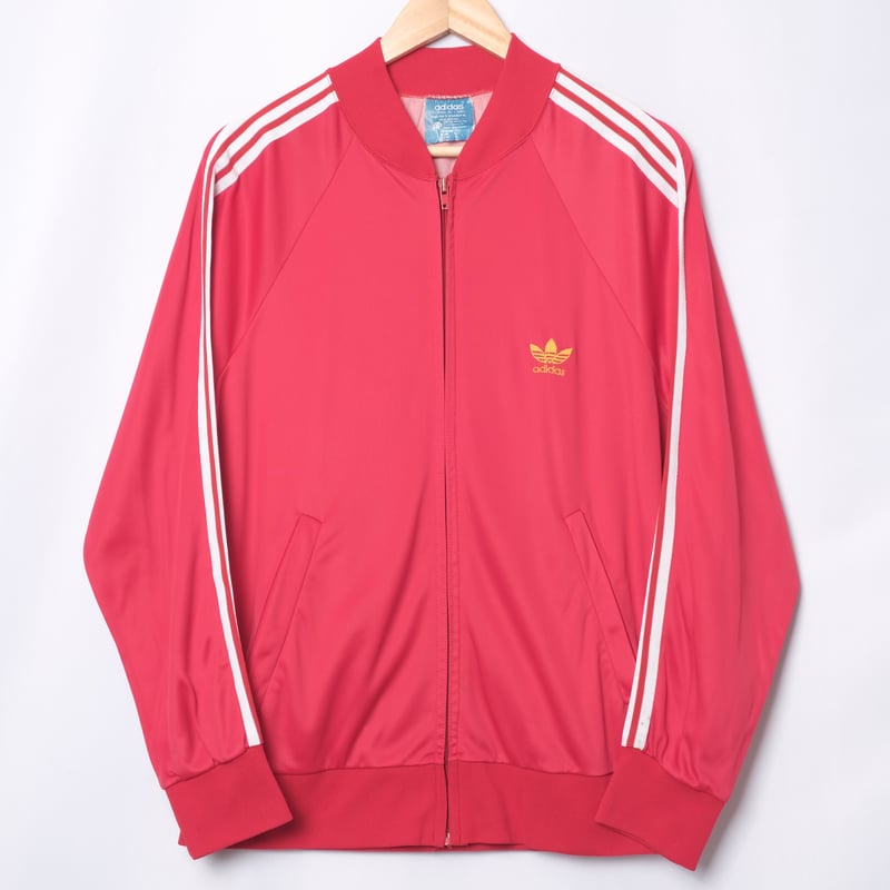 70s Vintage adidas Ventex ATP Track Jacket Red（
