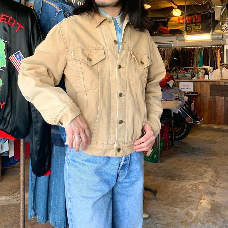 80s Carhartt ダック地 トラッカージャケット 70506タイプ