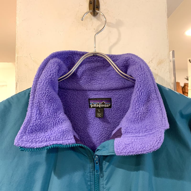 80s patagonia シェルドシンチラジャケット ナイロンジャケット USA製
