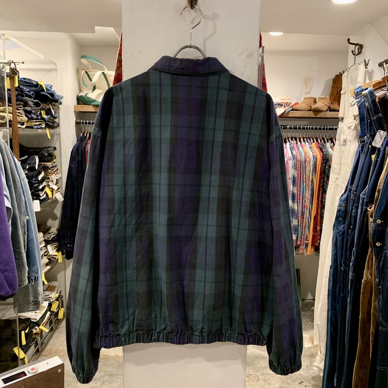 90s POLO by Ralph Lauren スウィングトップ ブラックウォッチ チェック