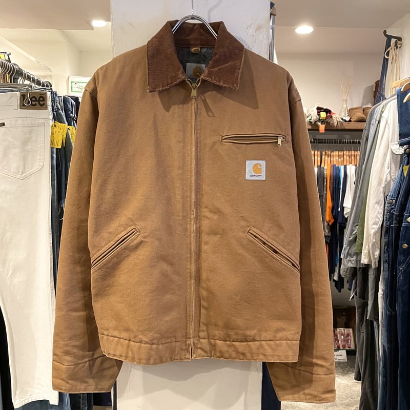 Carhartt デトロイトジャケット バック刺繍 ダック地 カーハート USA製