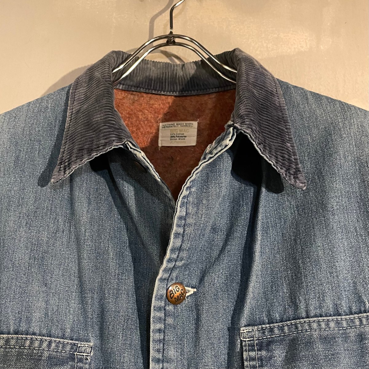 70s BIG MAC ヴィンテージ デニムカバーオール JC Penny UNION MAD