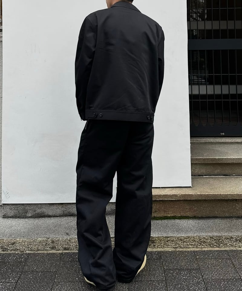 ok.soon×dickies wide chino pants (black) | ok.soon