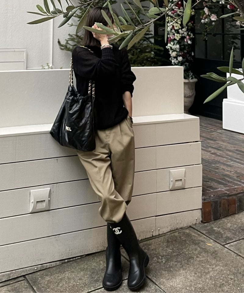 ok.soon×dickies 2tuck tapered chino pants | ok