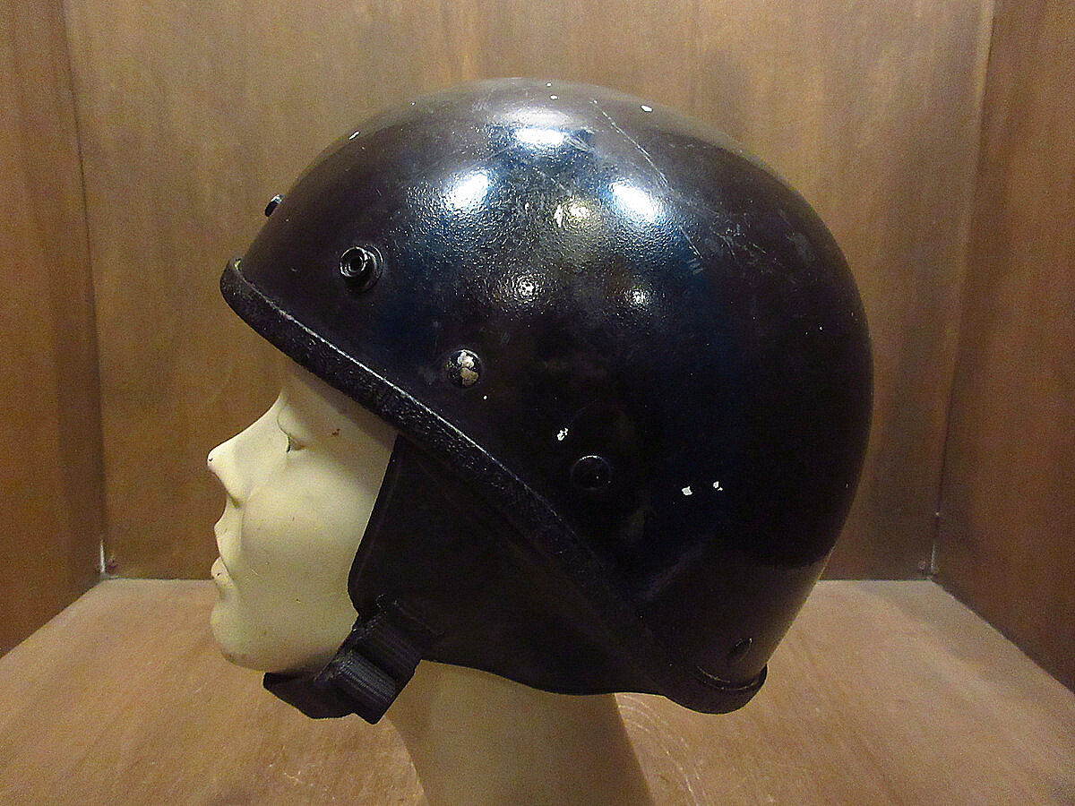 ビンテージ60's○Buco?ハーフヘルメット黒○230119i1-hlmt 1960sブコバ
