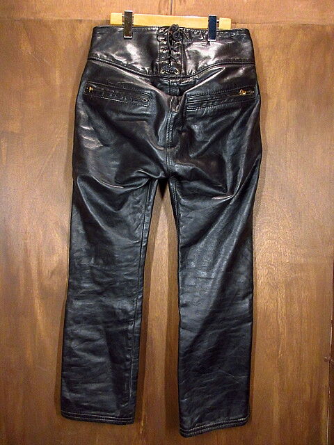 ビンテージ60's○Langlitz Leather モーターサイクルレザーパンツ