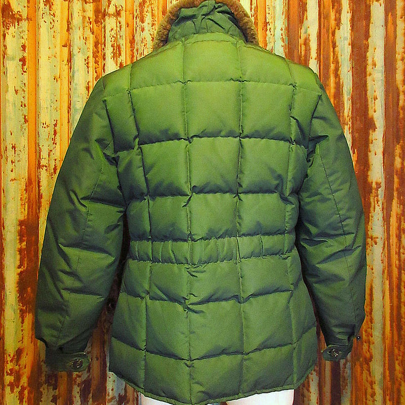 ビンテージ70's○Eddie BauerレディースYukonダウンジャケット緑size 12