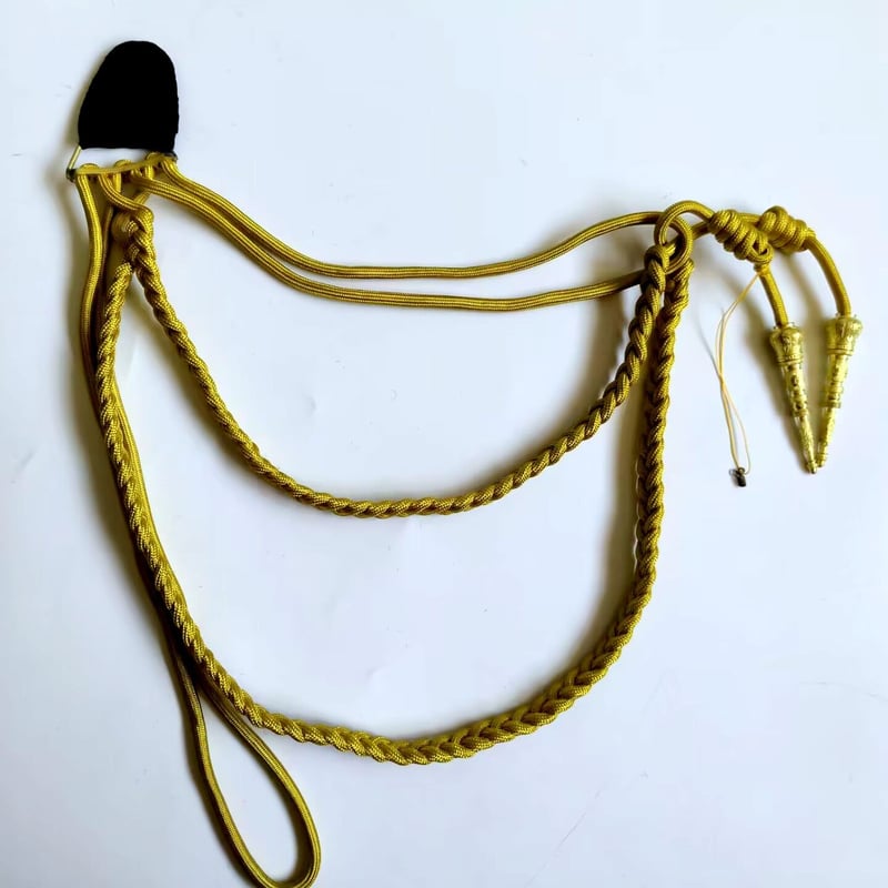 WW2 大日本帝国陸軍 参謀飾緒 陸軍用 正絹タイプ 箱付 IJA 精密複製