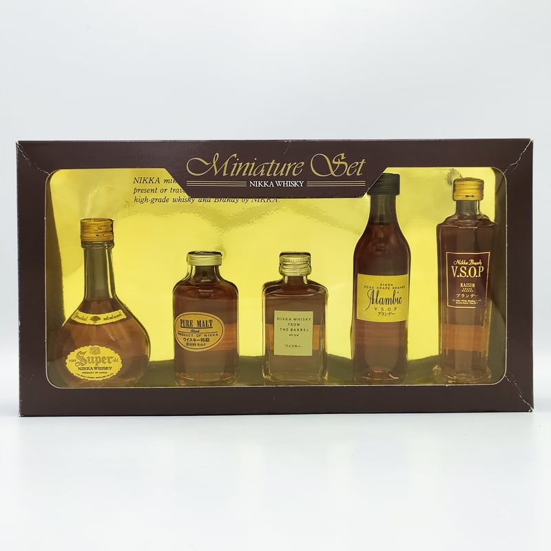 ニッカウヰスキー ミニチュア セット NIKKA WHISKY Miniature Set |