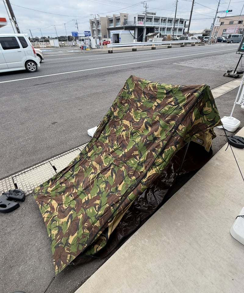 軍幕❗️ ダッチアーミーテント DPMカモ オランダ軍 | ヴィンテージ