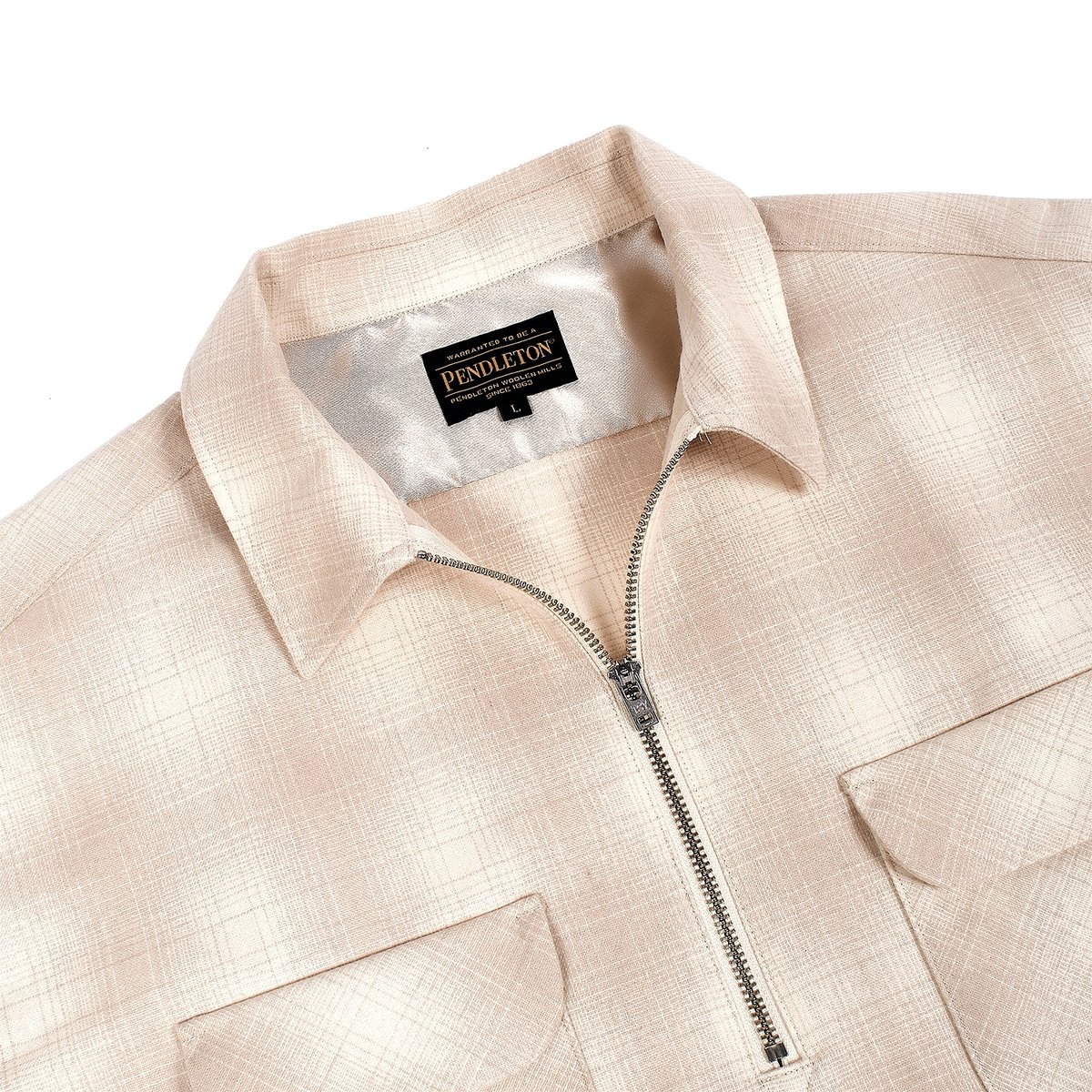 PENDLETON × TATTOO STUDIO YAMADA【HALF ZIP SHIRT