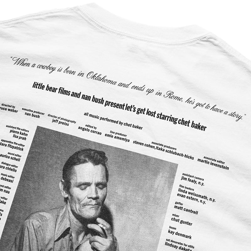 Let's get Lost × weber] T shirt (Poster art 2)