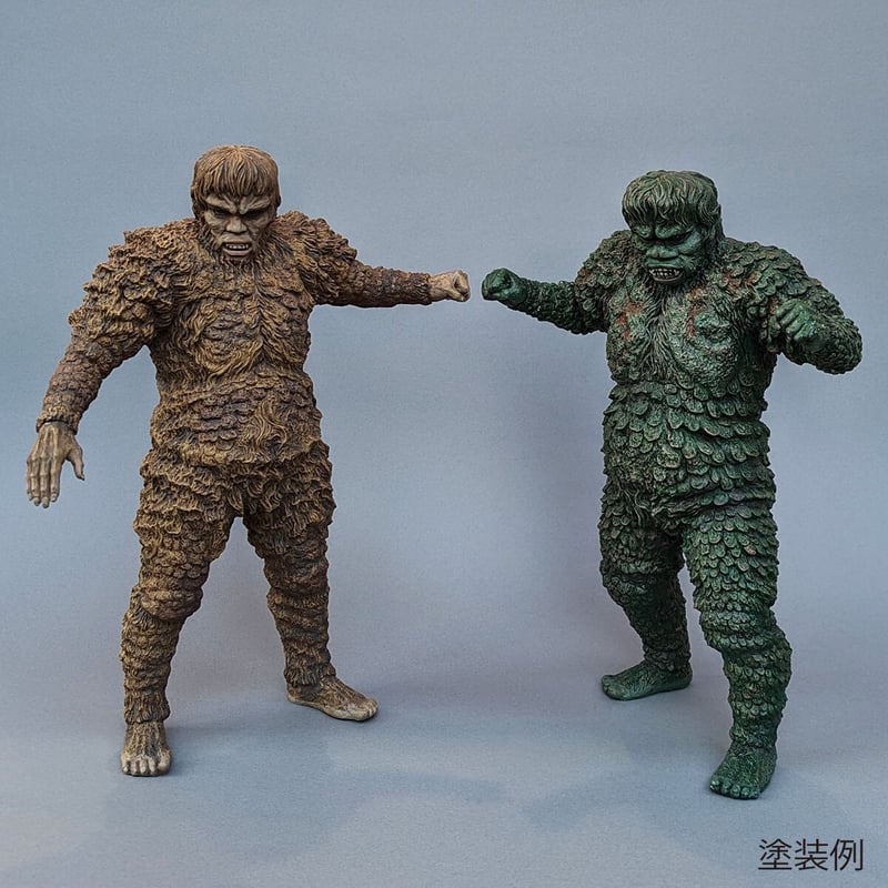 限定販売】蓄光版リアルモデルキットシリーズ/サンダとガイラ