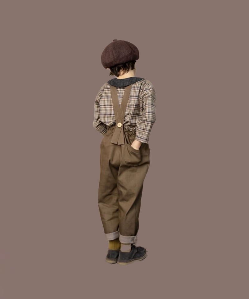 HELLO LUPO - Lupo Jeans / brown denim (18m〜5y s