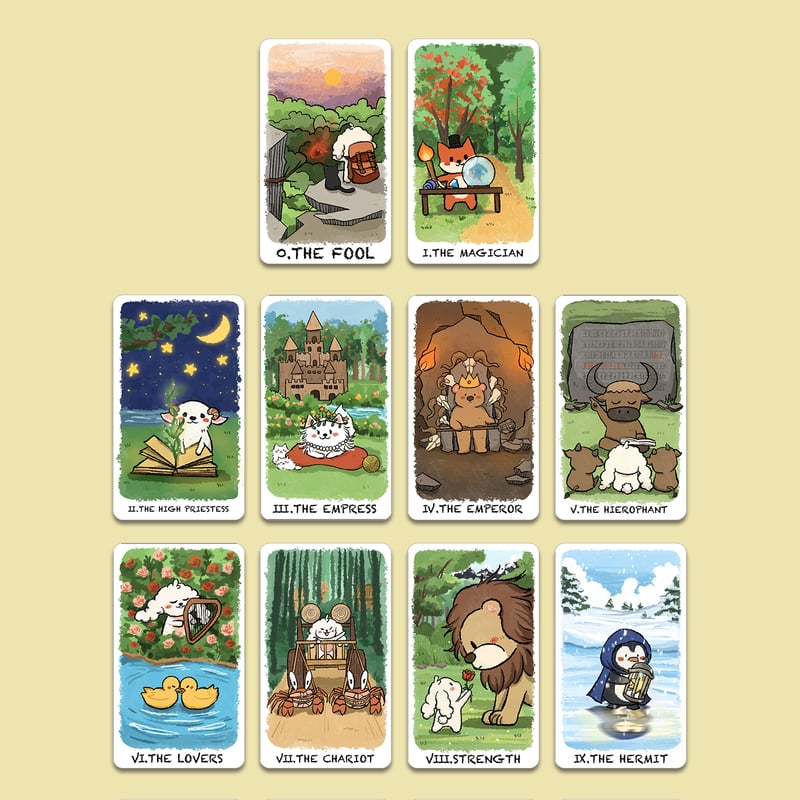 ボジジャーニーアニマルタロットカード コレクターズエディション