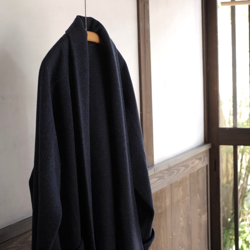MITTAN / 半纏コート / CT-19 / 紺杢 | gallery hito