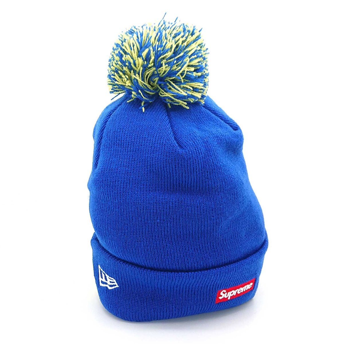 シュプリーム New Eraニット帽 SUPREME FW16BN36(ROYAL) | ep