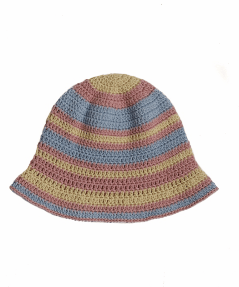 Kalinka]【残りわずか！】Lavender Hat | Pineapple/Blue
