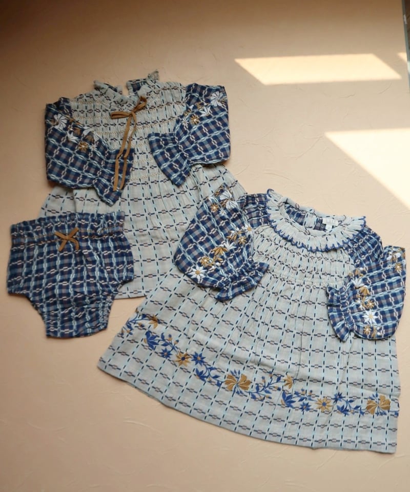 Lali Kids]【再入荷！残りわずか！】Tulip Dress | Double-Sid
