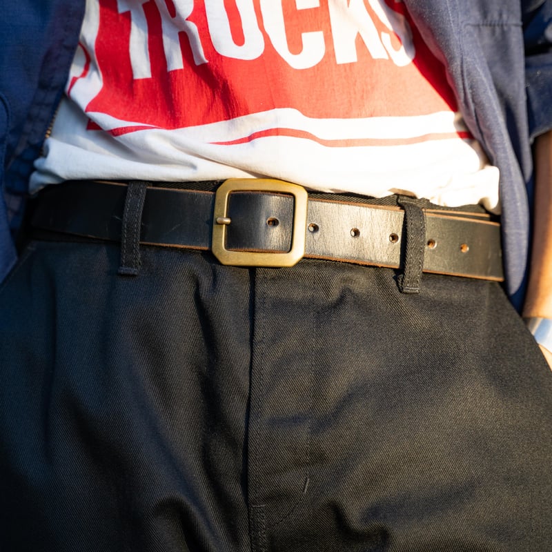Black】MISSION DISTRICT GARRISON BELT | NATIVE