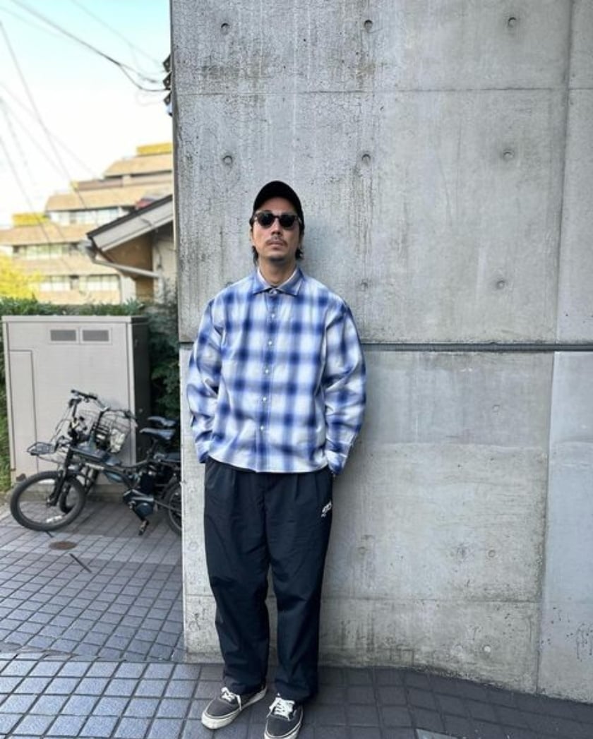 19so | ナインティーンエスオー | 24/7 Over Size Check Shirt