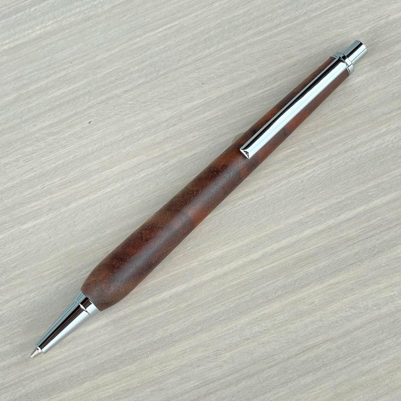 Slim 木軸シャープペンシル ウォールナット上杢（胡桃）0.5mm | MUKU屋