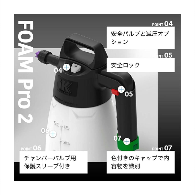 IK FOAM Pro2 【 日本正規品 】 日本語説明書付 | Lil Detail lab.