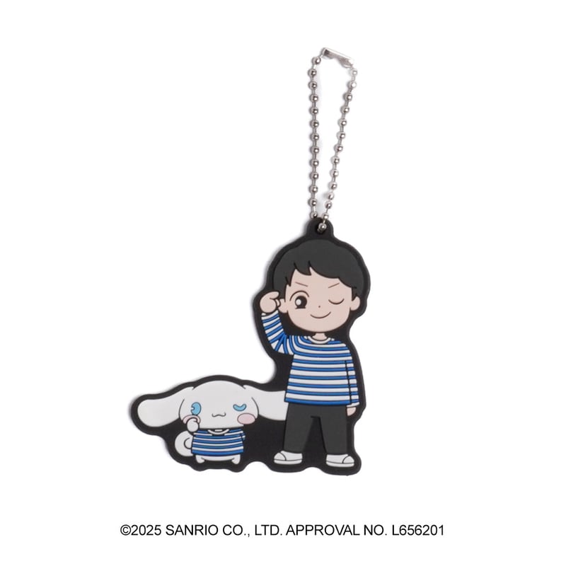 オモコロチャンネル×サンリオキャラクターズ ラバーストラップ