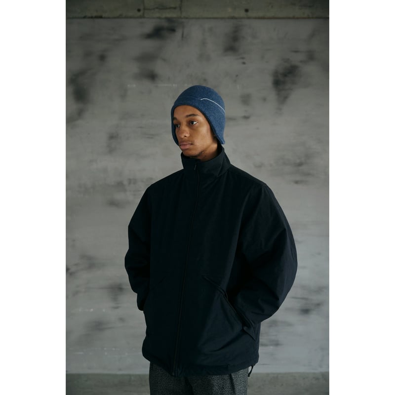 COMFORTABLE REASON / FLEECE EAR FLAP / BLUE | S