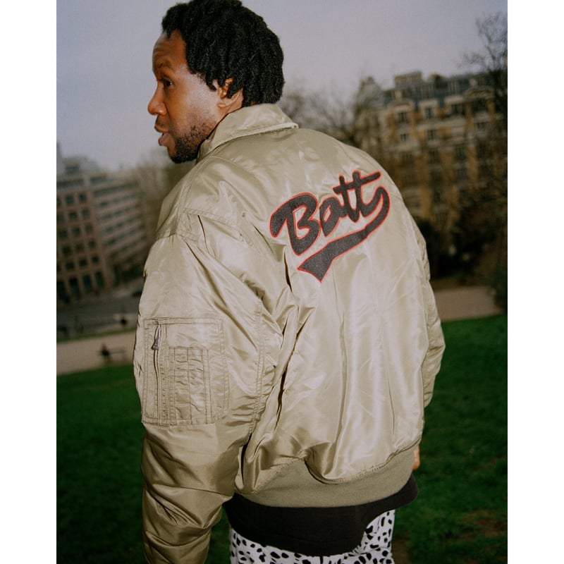 BoTT / NYLON FLIGHT JACKET / OLIVE | Sophomore