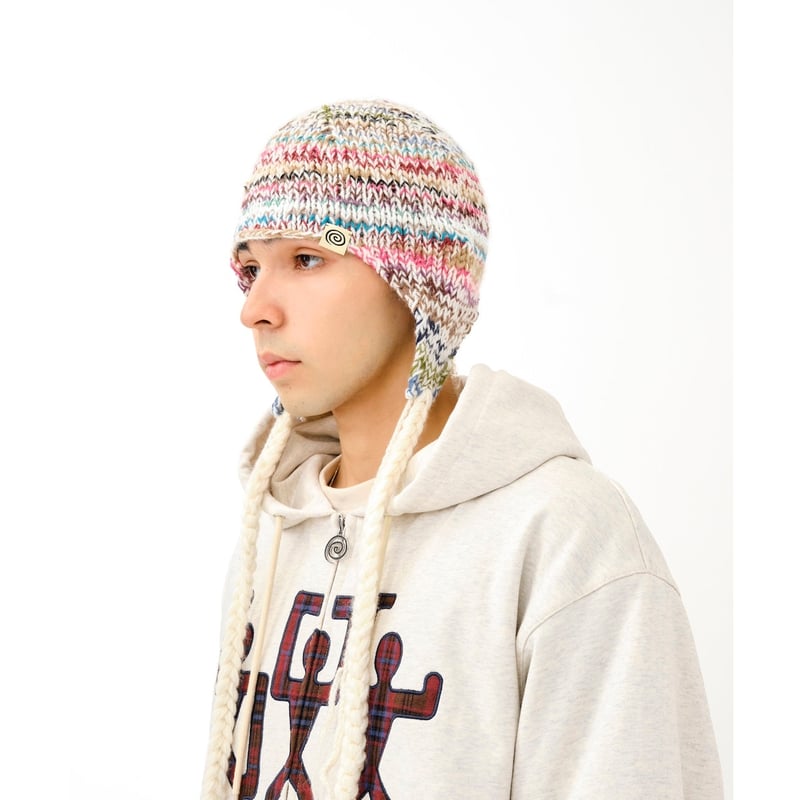 SOL soonerorlater / HAND-KNITTED FLIGHT CAP / M